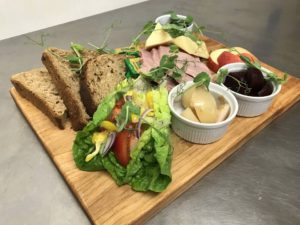 ploughmans lunch at The White Hart pub Iron Acton