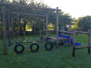 childrens play area at The White Hart pub Iron Acton